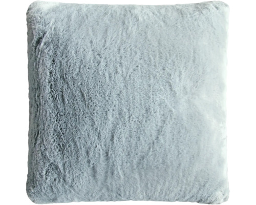 Fyrkantig kudde med fuskpäls