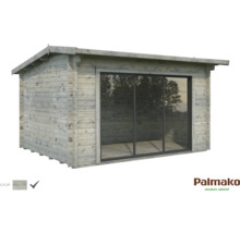 Friggebod PALMAKO Ines 11,1m² Slide grå