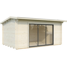 Friggebod PALMAKO Ines 13,7m² Slide Plus vit/transparent
