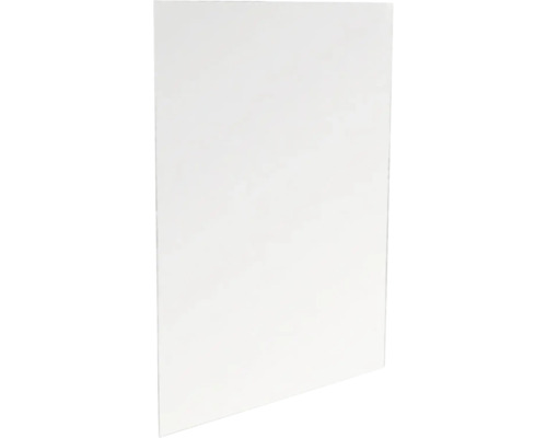 Spegel HABO med säkerhetsfolie och spegelklammer kantig polerad kant 45x90 cm Rektangulär plastskiva