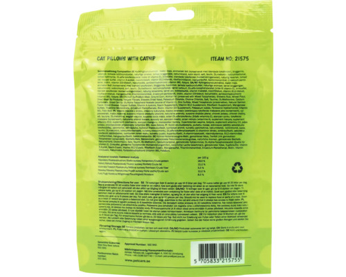 Kattkuddar med kattmynta, artikelnummer 21575