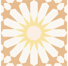 Kakel med geometriskt stjärnmönster