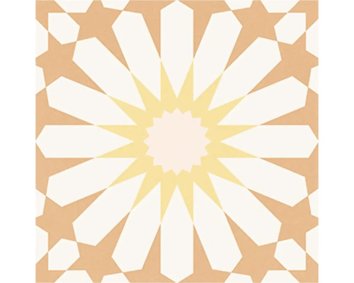 Kakel med geometriskt stjärnmönster