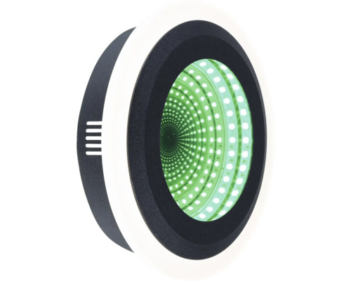 Dekorativ vägglampa med spegeleffekt