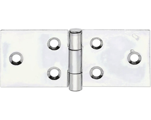 Ledgångjärn KAISERTHAL 25x61x0,9mm sendzimirförzinkad Gångjärn av metall