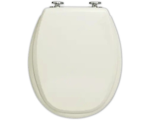 Toalettsits med mjukstängning KAN 2001 beige bahamabeige blank oval