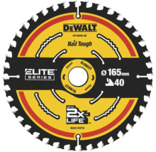 DeWalt sågklinga med en diameter på 165 millimeter och 40 tänder