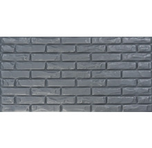 Grå väggbeklädnad med tegelstensutseende