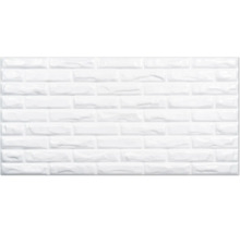 Vita kakelplattor i tunnelbanestil