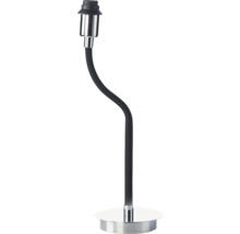 Bordslampa med flexibel arm och lampsockel