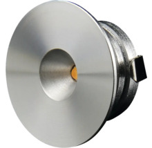 Infälld golvspotlight i metall