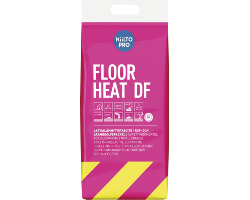 Flytspackel KIILTO Pro Floor Heat 20 kg