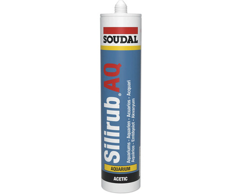 Akvariesilikon SOUDAL Silirub AQ 310 ml