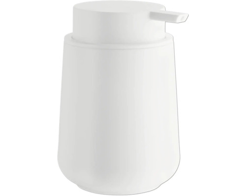 Vit tvålbehållare för badrum
