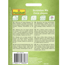 Fröförpackning Bumblebee Mix Zinnia elegans från FloraSelf