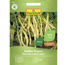Fröförpackning för Golden Teepee buskbönor från FloraSelf