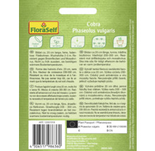 FloraSelf Cobra Phaseolus vulgaris fröförpackning