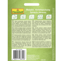 FloraSelf Matador Spinacia oleracea fröförpackning