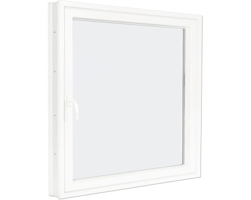 Inåtgående fönster WASAFÖNSTER PVC 2-glas dreh-kipp vit höger 8x8