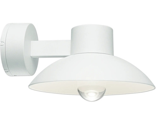 Vit vägglampa för utomhusbruk