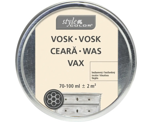 Style Color möbelvax färglös, 70 till 100 ml burk