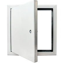 Öppnad inspektionslucka för väggmontering