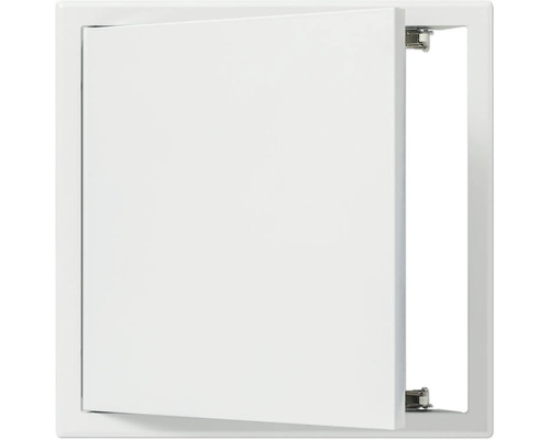 Inspektionslucka med öppen dörr