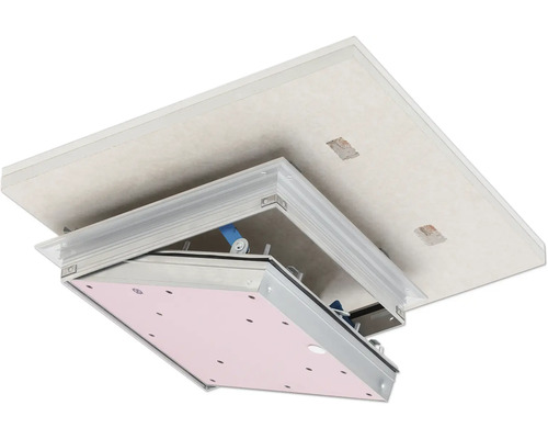 Inspektionslucka med fällmekanism