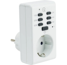 Vit elektronisk timer för inomhusbruk