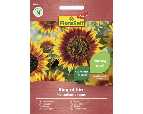 Solrosfrön FLORASELF Select Ring of Fire