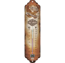 Harley Davidson termometer med Celsius och Fahrenheit-indikering