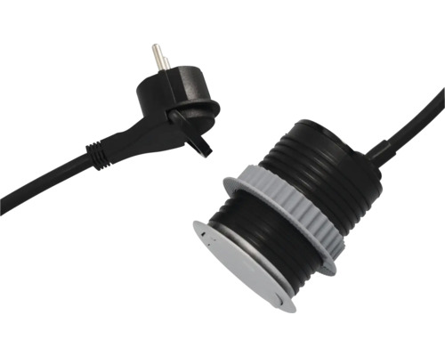 Lamphållare med kontakt för inomhusbruk