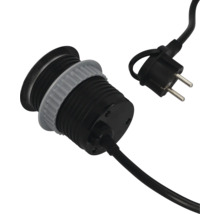 Inbyggnadsuttag schuko + USB C