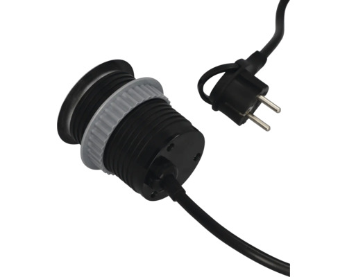 Lamphållare med kontakt