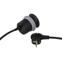 Inbyggnadsuttag schuko + USB C