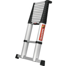 Teleskopisk stege av aluminium