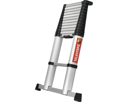 Teleskopisk stege av aluminium