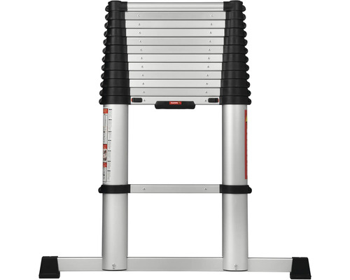 Utskjuten teleskopisk stege av aluminium