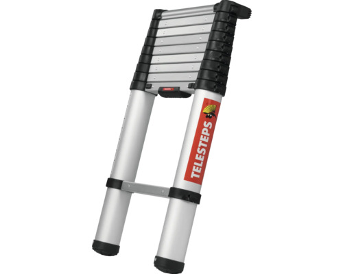 Teleskopisk stege av aluminium