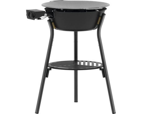 Elektrisk grill med förvaringsutrymme