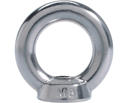 Metall ögleskruv M8
