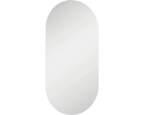 Badrumsspegel JUNGBORN pärlgrå oval 50x100x1,9 cm Badrumsspegel JUNGBORN pärlgrå oval 50x100x1,9 cm