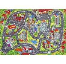 Lekmatta med stadsmotiv och gator