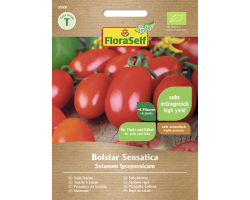 Tomatfrön FLORASELF Bio salladstomat Bolstar Sensatica F1