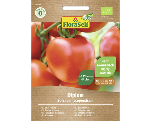 Tomatfrön FLORASELF Bio salladstomat Diplom F1