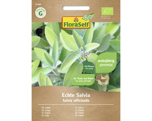 Äkta Salviafrön FLORASELF Bio