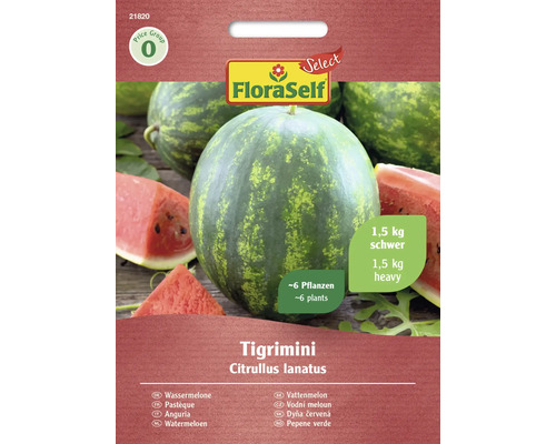 Vattenmelonfrön FLORASELF Select Tigrimini F1