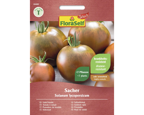 Tomatfrön FLORASELF Select salladstomat Sacher F1