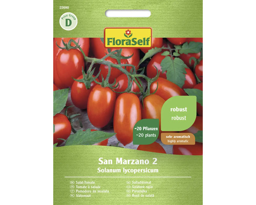 Tomatfröer FLORASELF salladstomat San marzano 2