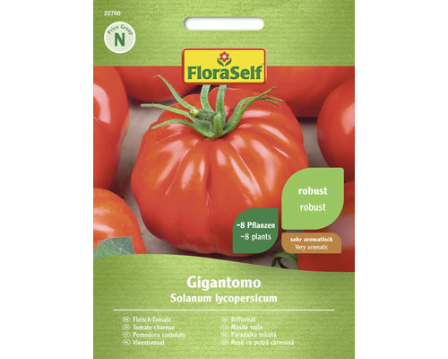 Tomatfrön FLORASELF bifftomat Gigantomo F1